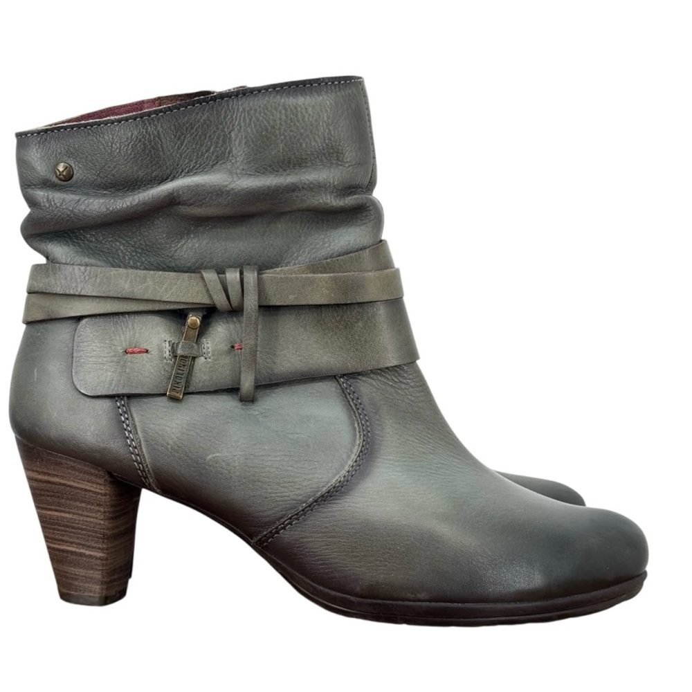 PIKOLINOS | Verona dusty olive/army green ankle boots/booties
